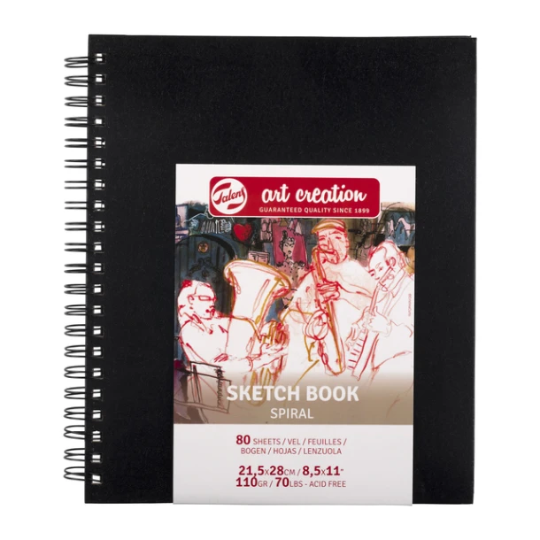 Schetsboek Talens Art Creation 210x280mm Zwart