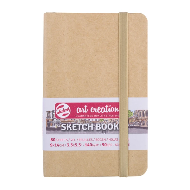 Schetsboek Talens Art Creation 90x140mm Kraft
