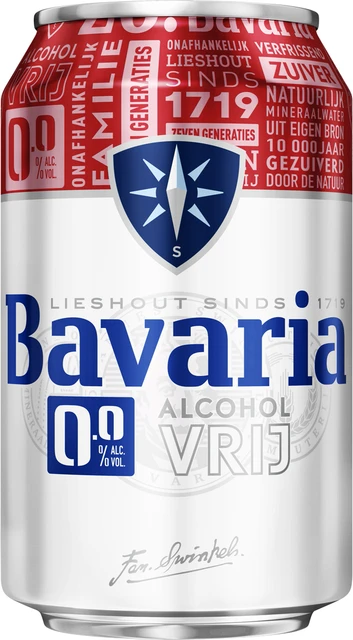Bier Bavaria 0.0 Blik 330ml