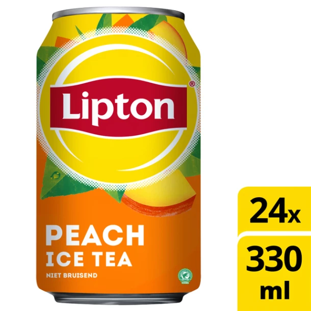 Frisdrank Lipton Ice Tea Peach Blik 330ml