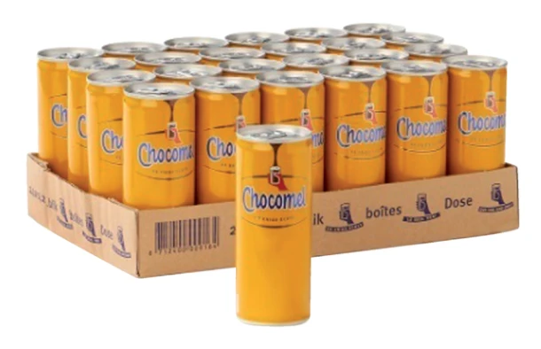 Chocolademelk Chocomel Blik 250ml