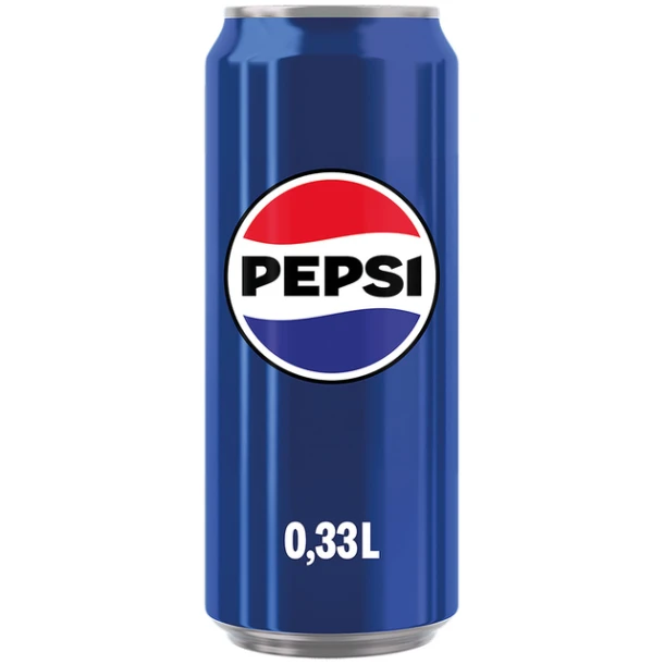 Frisdrank Pepsi Regular Cola Blik 330ml