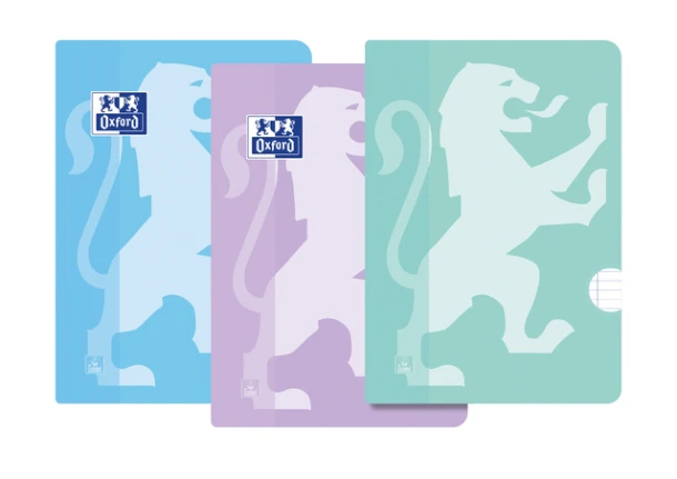 Schrift A4 gelijnd OXFORD 36 vel asso pastel a 3 s