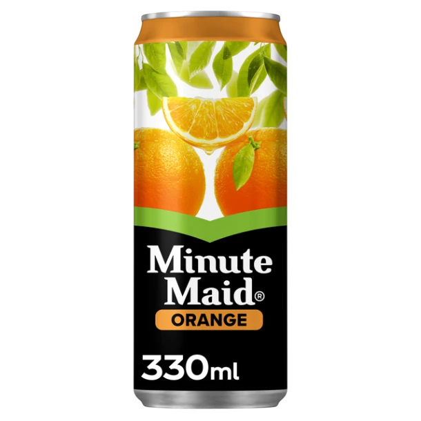 Frisdrank Minute Maid Orange Blik 330ml