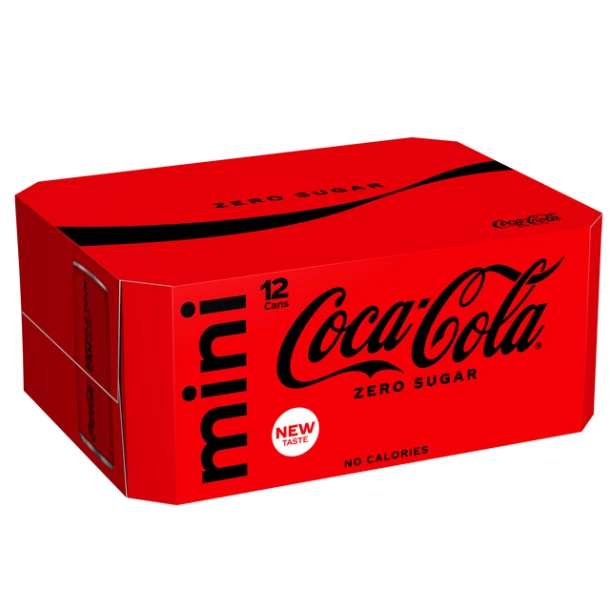 Frisdrank Coca Cola Zero Blik 150ml