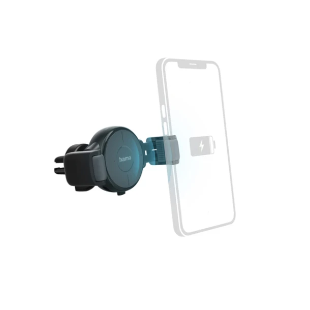 Autolader Hama Draadloos Qi-Charge 10w Antraciet