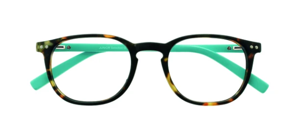 Leesbril I Need You +1.00 dpt Junior Selection bruin-turquoise