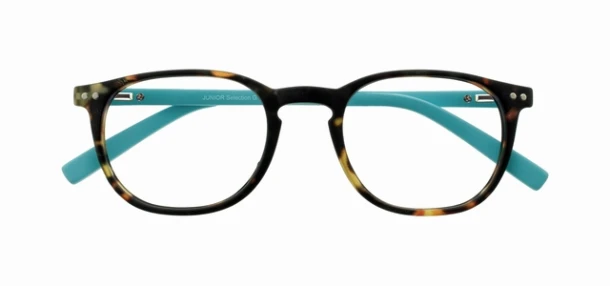 Leesbril I Need You +2.00 dpt Junior Selection bruin-turquoise