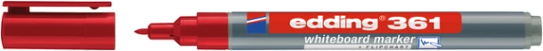 Whiteboardmarker Edding 361 Rond 1mm Rood