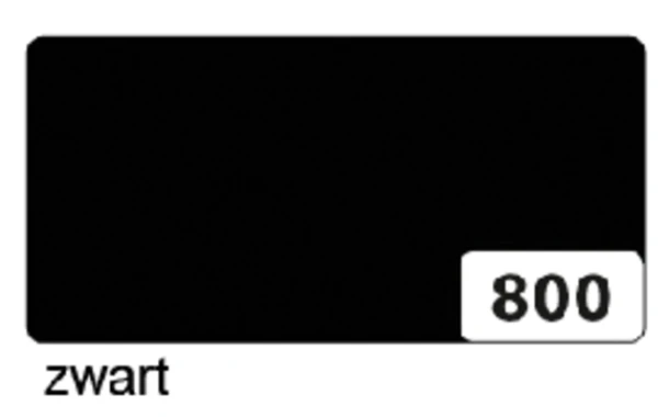Etalagekarton Folia 1z 48x68cm 380gr Nr800 Zwart