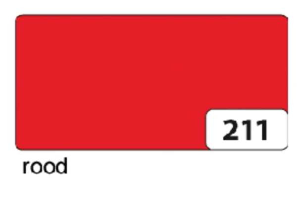 Etalagekarton Folia 1z 48x68cm 380gr Nr211 Rood