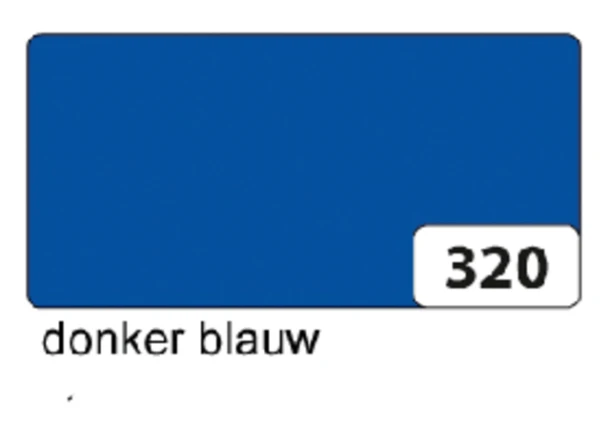 Etalagekarton Folia 1z 48x68cm 380gr Nr320 Blauw