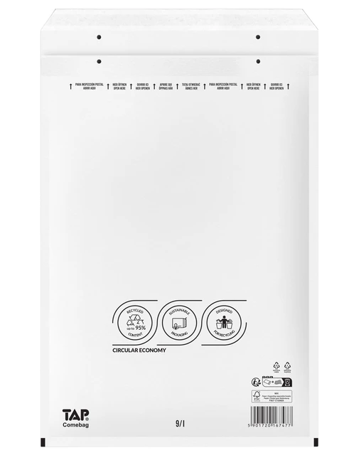 Envelop Tap Comebag Luchtkussen 320x455mm 100st