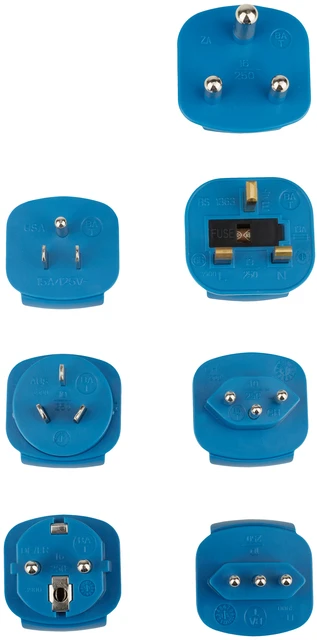 Reisstekker Brennenstuhl Adapter Wereld Zwart
