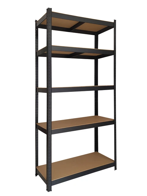 Stellingkast Brasq 5 Borden Su175 875 Kg Zwart