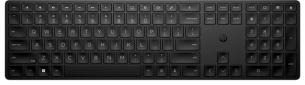 Toetsenbord HP 455 programmeerbaar draadloos QWERTY zwart