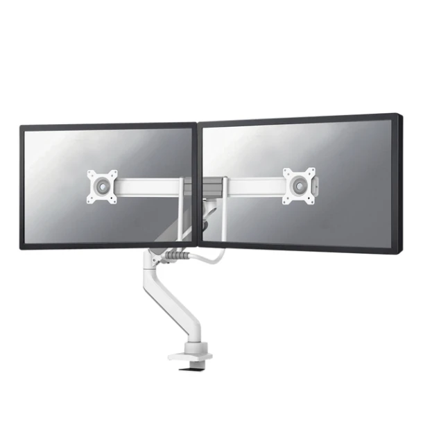 Monitorarm Neomounts NEXT Core dual 17-32" wit