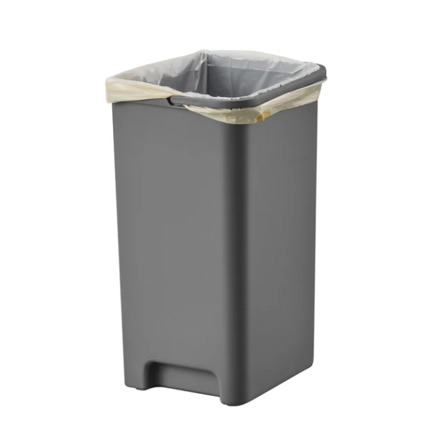 Pedaalemmer Eko Hana Duo Recy 2x10l Grijs Wit