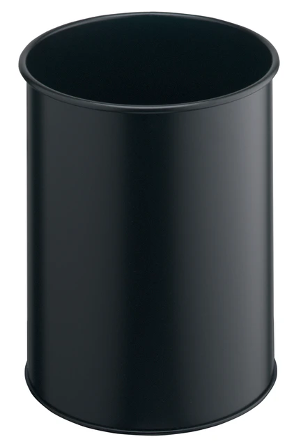 Papierbak Durable 330101 15liter Rond Zwart