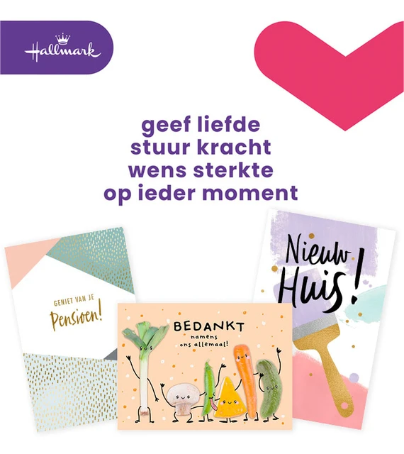 Wenskaart Hallmark Business Box diversen navulset à 12 stuks