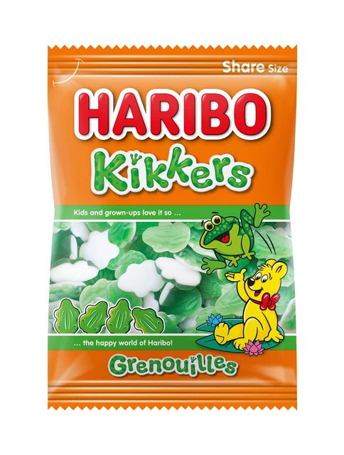 Snoep Haribo Kikkers Zak 250gr