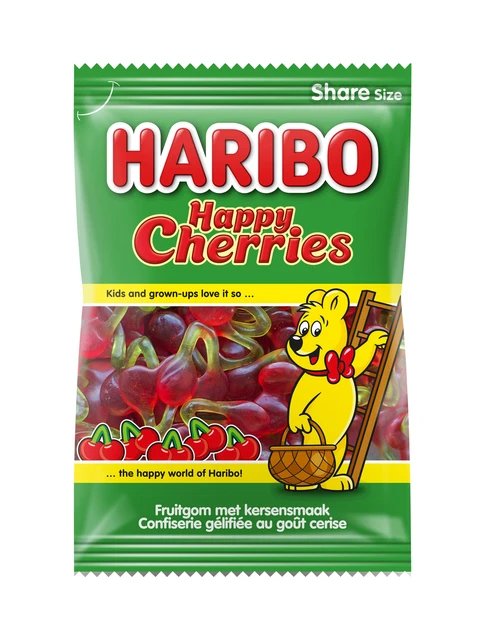 Snoep Haribo Kersen Zak 250gr