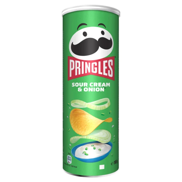 Chips Pringles Sour Cream Onion 165gr