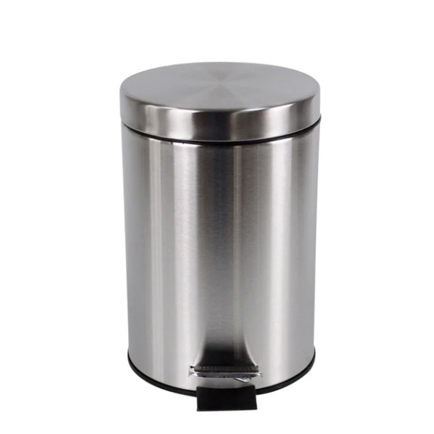 Pedaalemmer BRASQ 12 liter rvs