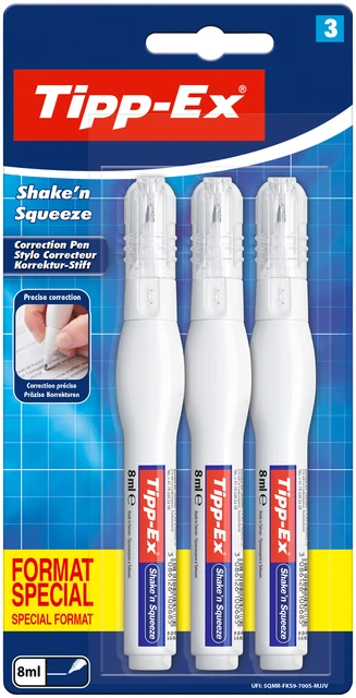 Correctiepen Tipp-Ex Shake 'N Squeeze 8ml