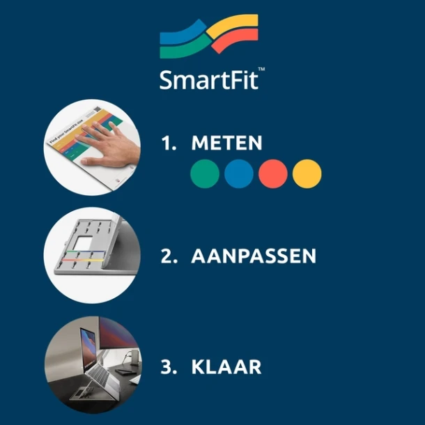 Monitorstandaard Kensington SmartFit spin2 grijs