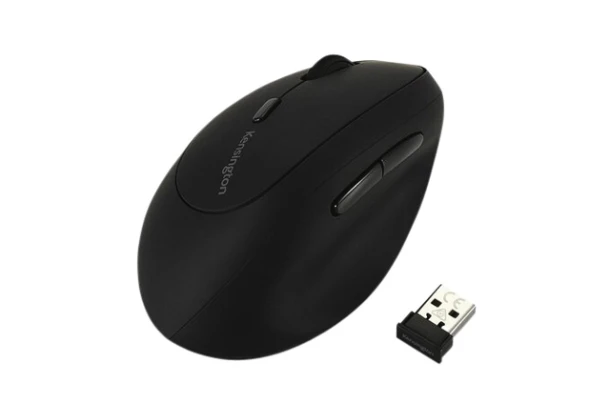Muis Kensington pro fit ergo links draadloos zwart