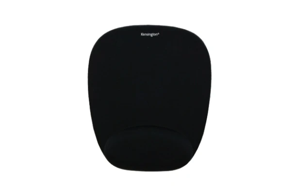 Muismat Kensington met polsondersteuning foam zwart