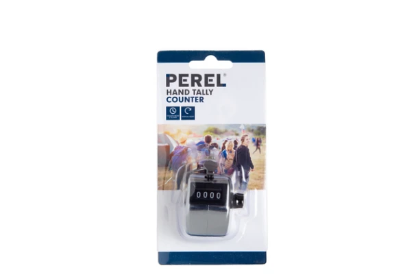 Personenteller Perel Met Cijfers 0 Tot 9999 Zilver