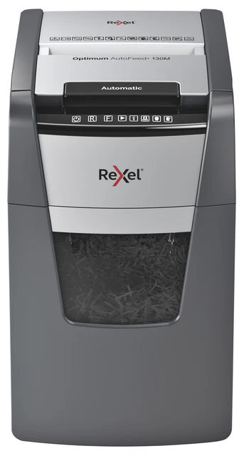 Papiervernietiger Rexel Optimum Auto+ 130M snippers 2x15mm