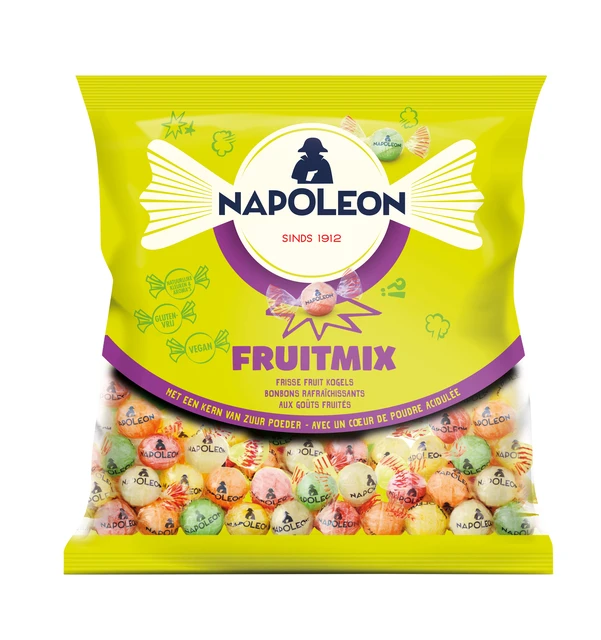 Snoep Napoleon Fruitmix Zak 1kg