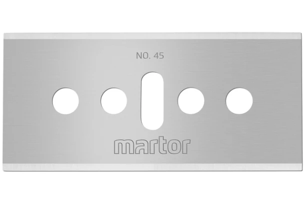 Reservemes Martor rechthoekig nr. 45 10 stuks