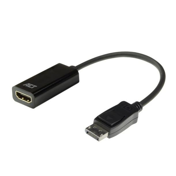 Adapter Act Displayport Naar Hdmi 4k 0.15 Meter