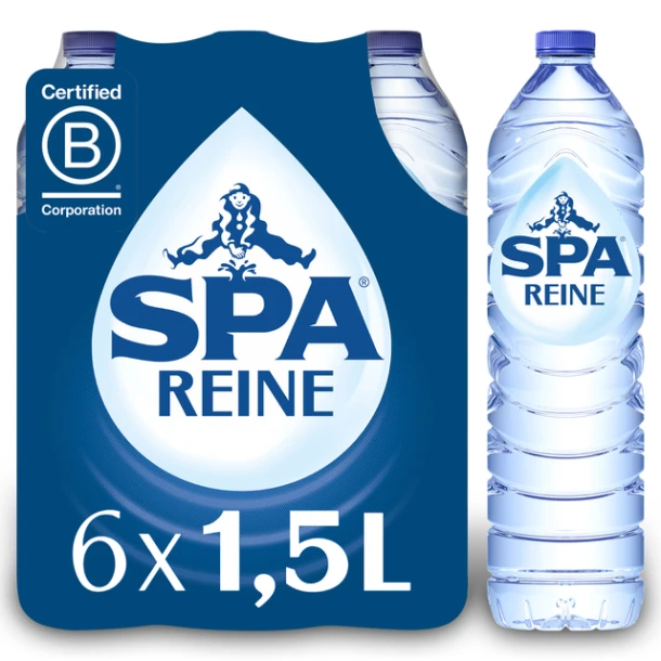 Water Spa Reine Blauw Petfles 1.5 Liter