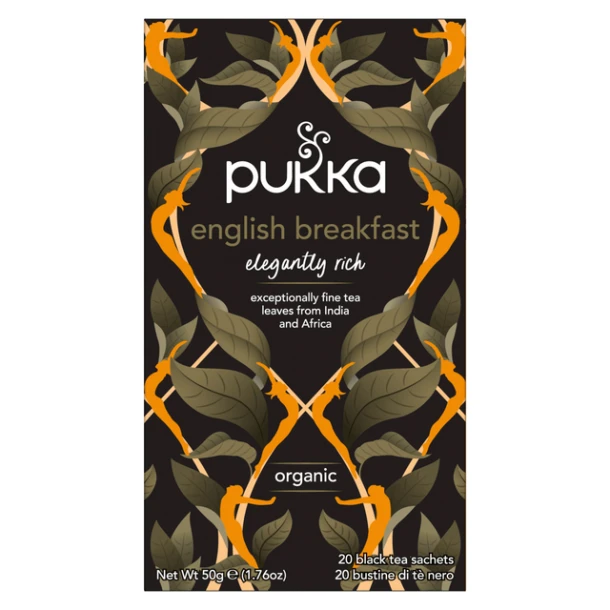 Thee Pukka English breakfast 20 zakjes