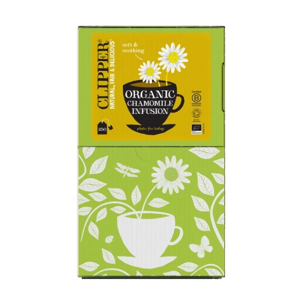 Thee Clipper Infusion Chamomile Bio 250 Zakjes