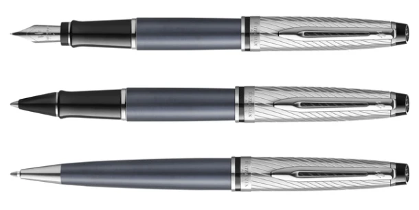 Rollerpen Waterman Expert Metallic Ct F Steengrijs