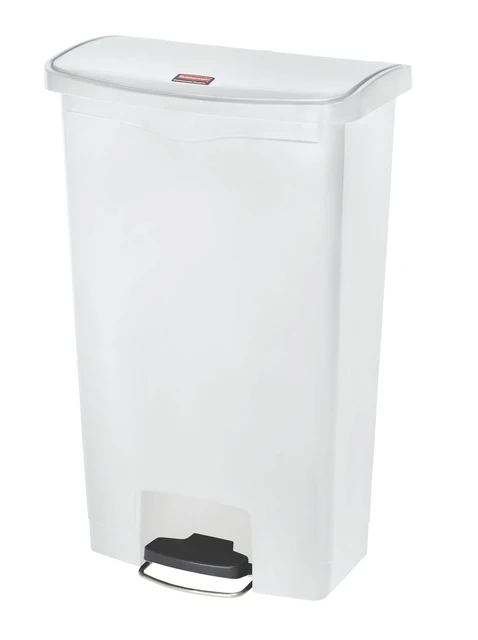 Pedaalemmer Rubbermaid Slim Jim Step On 68l Wit