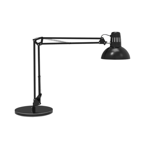 Bureaulamp Maul Study Voet Excl Lamp E27 Zwart