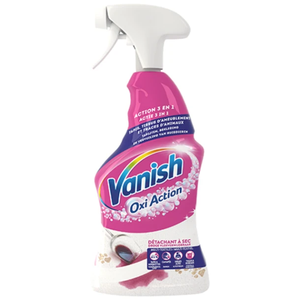 Vlekkenverwijderaar Vanish Oxi Action Dry 500ml