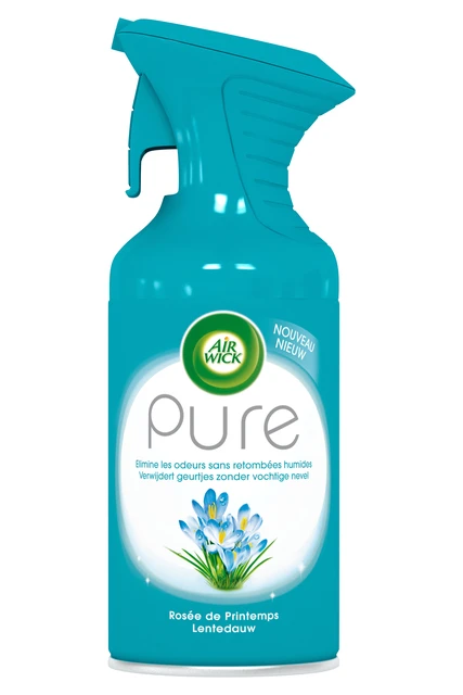 Luchtverfrisser Airwick Pure Lentedauw 250ml