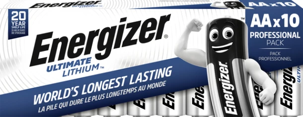 Batterij Energizer Ultimate Lithium 10x AA