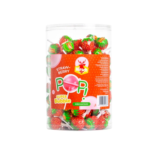Lolly Hirsch Super Bubble Strawberry 100x17 Gram