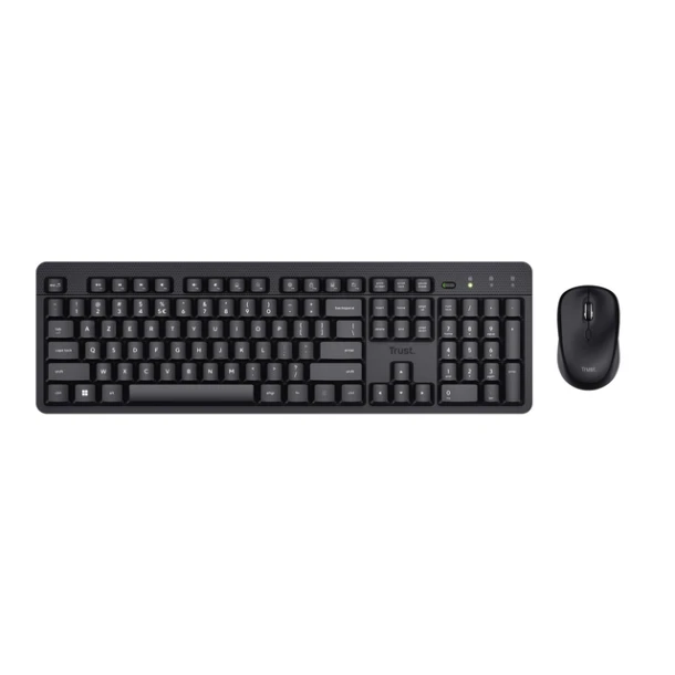 Toetsenbord Trust Ody II draadloos + muis AZERTY 25363