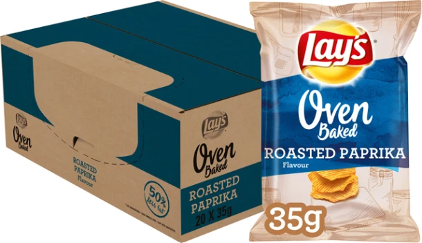 Chips Lay'S Oven Roasted Paprika Zakje 35gr