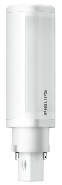Ledlamp Philips CorePro G24D-1 2pin 5,9W 600lumen 3000K warm wit